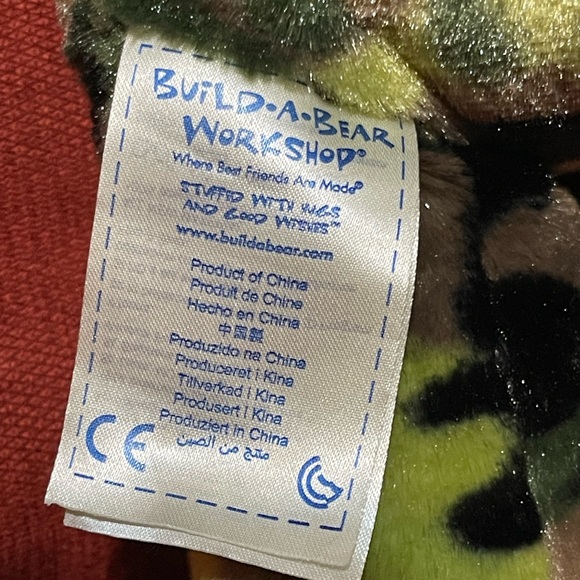 Build -A-Bear Camouflage Camo Bear - EUC - Picture 6 of 6